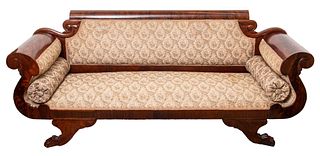 Biedermeier Upholstered Sofa