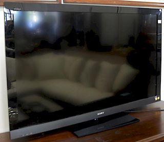 Sony Bravia flat panel TV LCD, 2010 model, 55 inch.