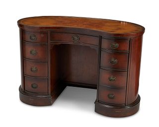 A Sheridan-style mahogany ladies desk