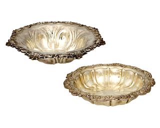 Two American sterling silver holloware bowls