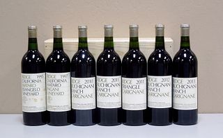 (7) Bottles Assorted Vintage Ridge Wines.