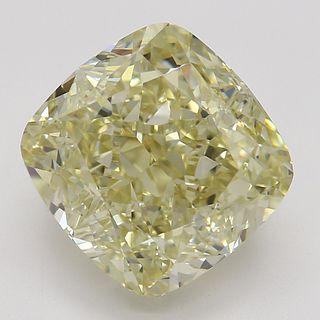 3.37 ct, Natural Fancy Brownish Yellow Even Color, VS1, Cushion cut Diamond (GIA Graded), Appraised Value: $48,300 