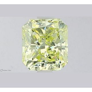 1.50 ct, Fancy Intense Green-Yellow Color, VS2, Radiant cut Diamond (GIA Graded), Appraised Value: $144,000 