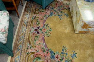 Oriental carpet, 9' x 11'6".