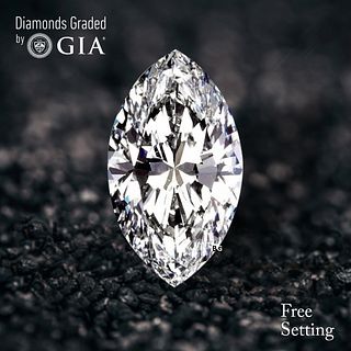 2.56 ct, D/FL, Type IIa Marquise cut GIA Graded Diamond. Appraised Value: $146,800 