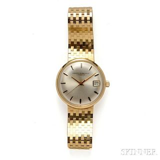Gentleman's 14kt Gold "Gyromatic" Wristwatch, Girard Perregaux