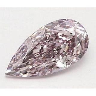 1.03 ct, Fancy Brownish Purplish Pink Color, VS1, Pear cut Diamond (GIA Graded), Appraised Value: $121,600 