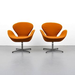 Arne Jacobsen 'Swan' Chairs, 1st Edition