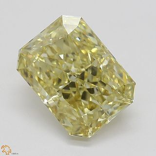 1.60 ct, Natural Fancy Brownish Yellow Even Color, VS1, Radiant cut Diamond (GIA Graded), Appraised Value: $18,800 