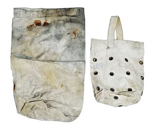 Vintage Divers Canvas Tool Bag & Canvas Duffle Bag