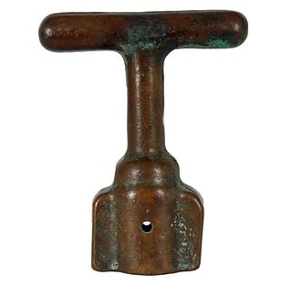 Antique American Diving Helmet Wing Nut T Wrench