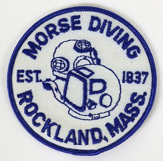 Unused Vintage Morse Diving Equipment Mark V / Mark 12 Patch