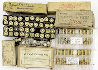 Assorted Rifle Ammo Full and Partial Boxes