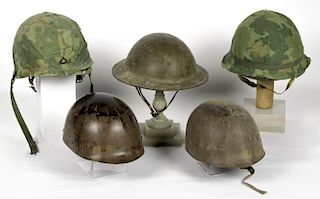 WWI Helmet Lot
