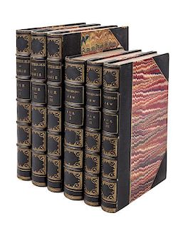 * SUE, EUGENE. 2 works: The Wandering Jew (1844) and The Mysteries of Paris (1845). 6 vols. total.
