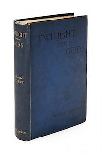 * GARNETT, RICHARD. The Twilight of the Gods and Other tales. London, 1888. First edition. Presentation copy.