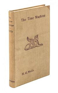 * WELLS, H. G. The time machine an invention. London: William Heinemann, 1895. First edition. With advertisements.
