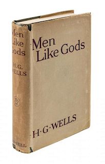 * WELLS, H. G.  Men like gods. London: Castle and Company, 1923. With jacket.