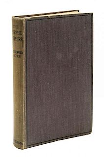 * BLAYRE, CHRISTOPHER. The Purple Sapphie and Other Posthumous Papers. London, 1921. First edition, signed.