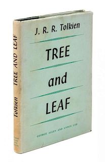 * TOLKEIN, J. R. R. Tree and Leaf. London, George Allen & Unwin, 1956. With jacket.