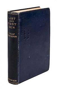 * STAPLEDON, OLAF. Last and First Men. London, 1930. First edition. Signed. Presentation copy.