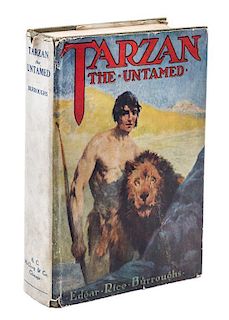 BURROUGHS, EDGAR RICE. Tarzan the Untamed. Chicago, 1920. First edition.