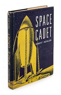 * HEINLEIN, ROBERT A.  Space Cadet. New York, 1948. First edition, signed.