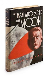 * HEINLEIN, ROBERT A.  The Man Who Sold the Moon. Chicago, 1950. First edition, signed.
