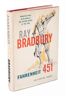 BRADBURY, RAY. Farhenheit 451. New York, [1953]. First hardbound trade edition.