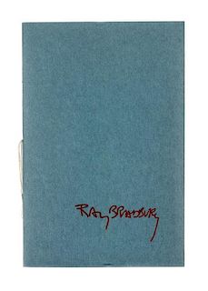 * (MUGNAINI, JOSEPH) BRADBURY, RAY. The Pedestrian. Roy Squires, 1951. Limited. Signed.