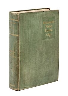 CHURCHILL, WINSTON. The story of the Malakand field force, an episode of frontier war. New York and Bombay, 1898.  First edition