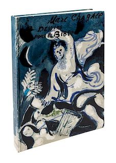 (CHAGALL, MARC) BACHELARD, GASTON. Dessins pour la bible. Paris, 1960. First edition.