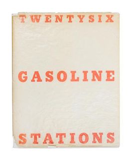 * RUSCHA, ED. Twentysix Gasoline Stations. Alhambra, CA, 1967. Signed. Second edition