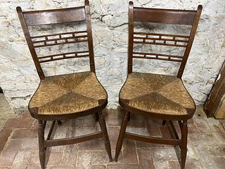 Pair Sheraton Chairs