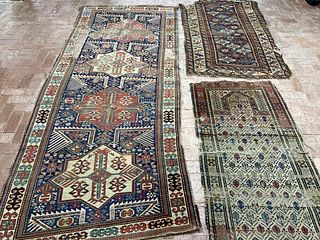 Three Caucasian Carpets