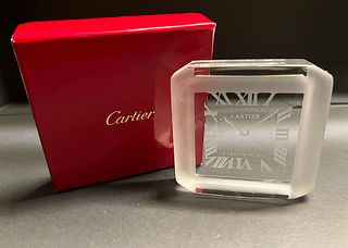 Cartier Clock Paperweight