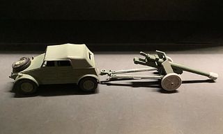 DINKY MECCANO 617KDF and 50mm gun vehicle