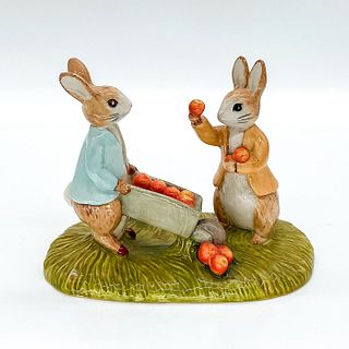 Peter and Benjamin - Beatrix Potter Figurine