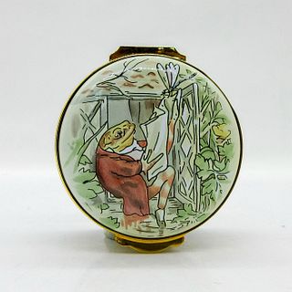 Beatrix Potter Enamel Trinket Box, Jeremy Fisher Frog