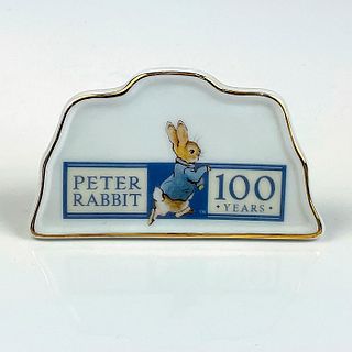 Reutter Porzellan Centennial Plaque, Peter Rabbit