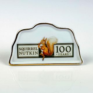 Reutter Porzellan Centennial Plaque, Squirrel Nutkin