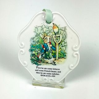 Schmidt Beatrix Potter, Collectible Christmas Ornament