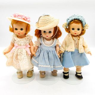 3pc Vintage Madame Alexander Dolls