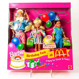 Mattel Barbie Doll, Birthday Fun At McDonald's