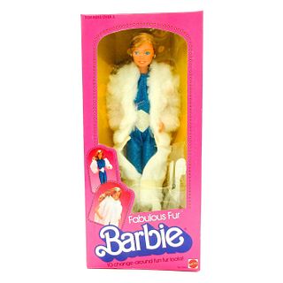 Mattel Barbie Doll, Fabulous Fur