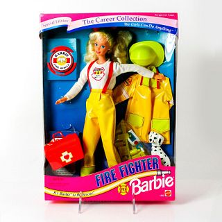 Mattel Barbie Doll, Fire Fighter