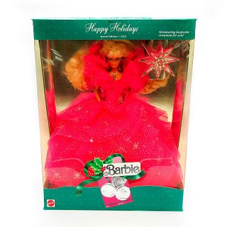 Mattel Barbie Doll, Happy Holidays 1990