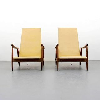 Early Milo Baughman Lounge Chairs
