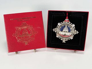 2016 HOUSE OF REPRESENTATIVES CHRISTMAS ORNAMENTS IN BOX