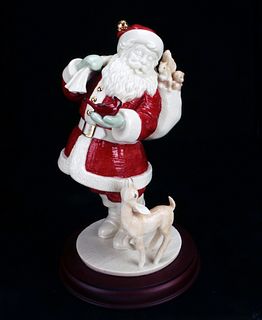 LENOX HOME FOR HOLIDAYS SANTA & FRIENDS IN BOX